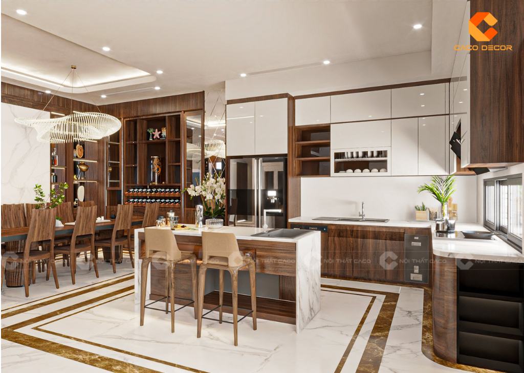 Top 10+ Mẫu Tủ Bếp Đẹp, Hiện Đại - Thiết Kế Sang Trọng Tại CaCo 13