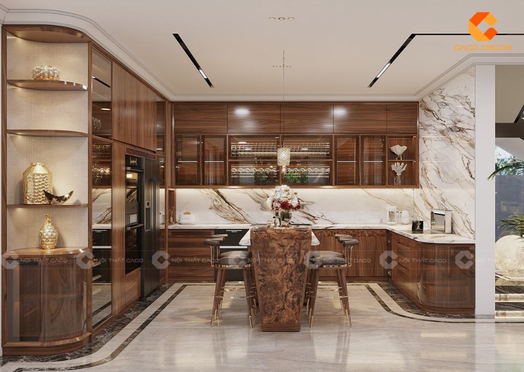 Top 10+ Mẫu Tủ Bếp Đẹp, Hiện Đại - Thiết Kế Sang Trọng Tại CaCo 12