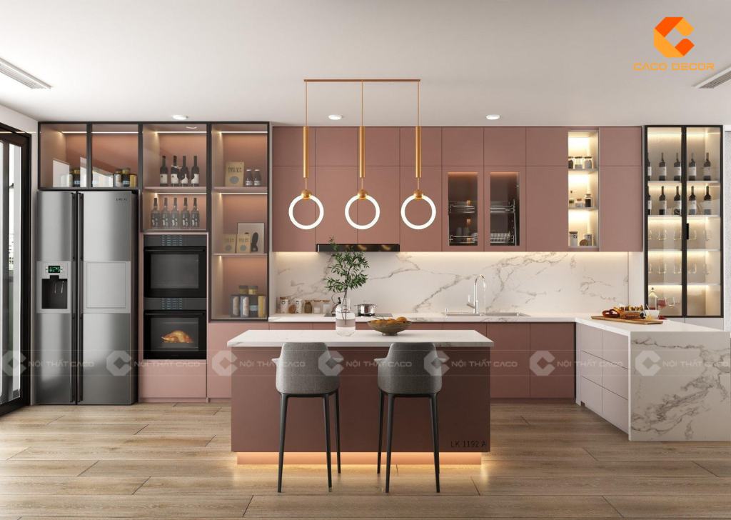 Top 10+ Mẫu Tủ Bếp Đẹp, Hiện Đại - Thiết Kế Sang Trọng Tại CaCo 22