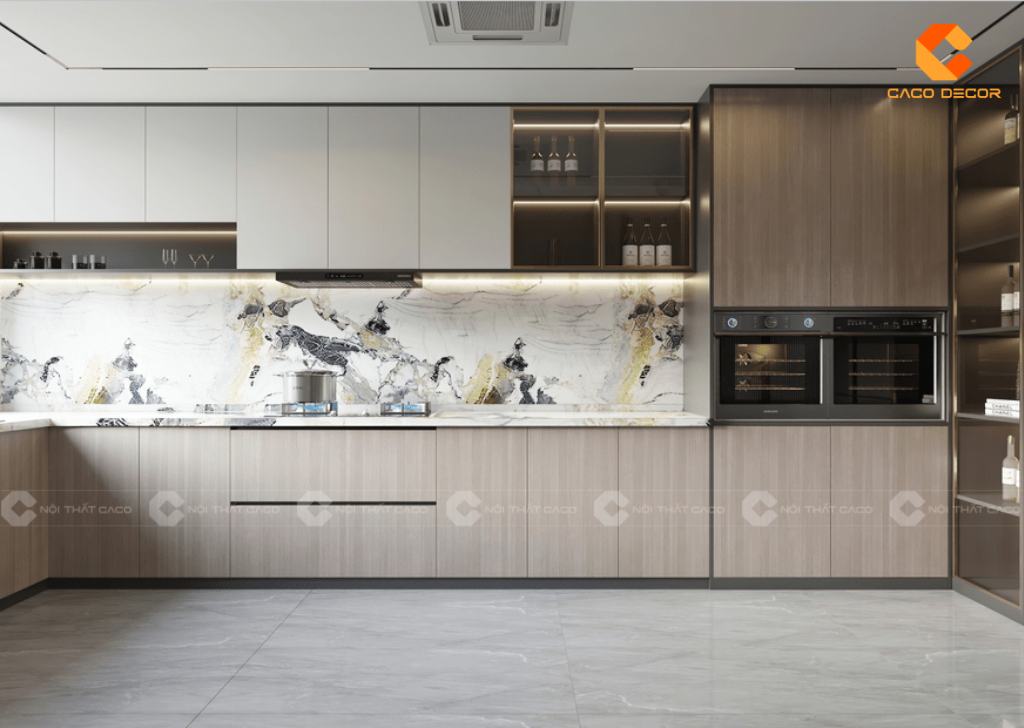 Top 10+ Mẫu Tủ Bếp Đẹp, Hiện Đại - Thiết Kế Sang Trọng Tại CaCo 6