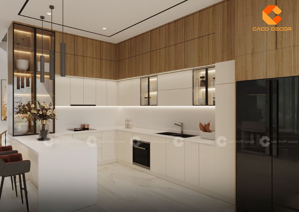 Tủ Bếp MDF Là Gì? Lý Do Nên Chọn Tủ Bếp Gỗ MDF Phủ Melamine 7