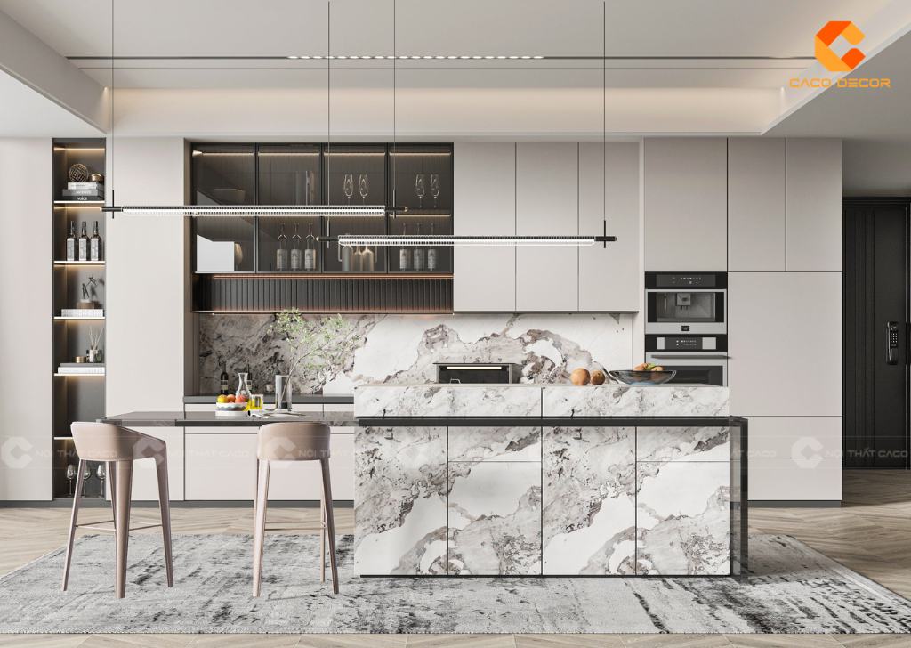 Top 10+ Mẫu Tủ Bếp Đẹp, Hiện Đại - Thiết Kế Sang Trọng Tại CaCo 14