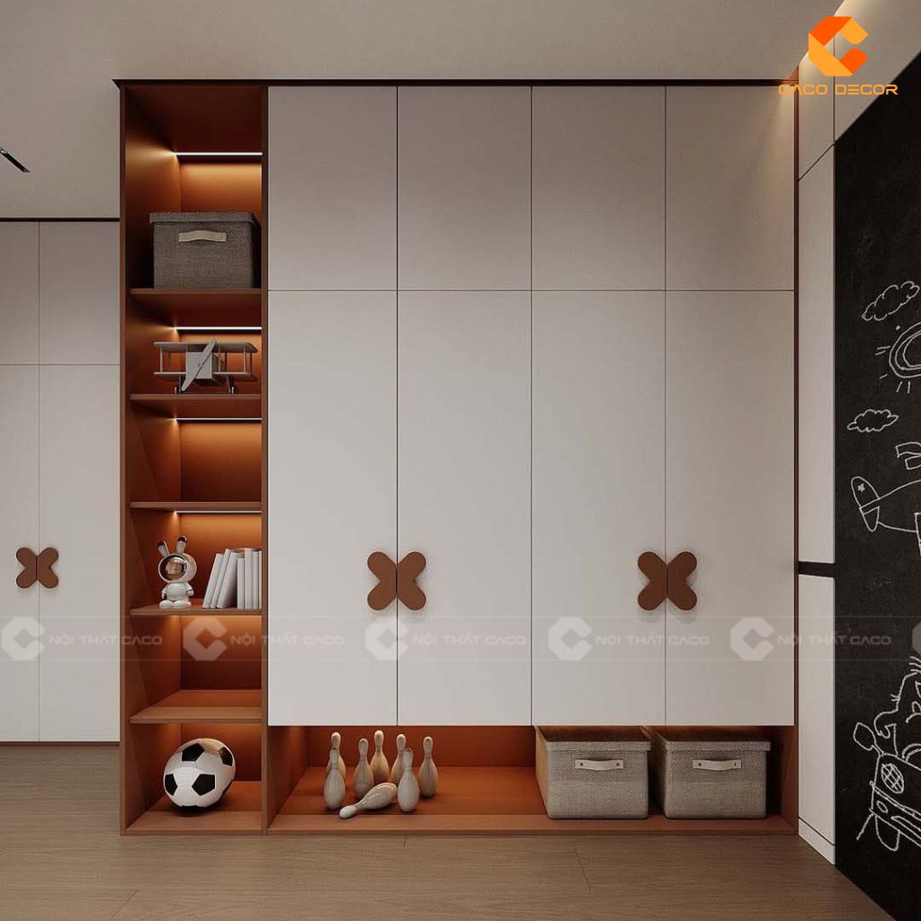 Cải Tạo Phòng Ngủ Với 25+ Mẫu Tủ Quần Áo Gỗ Công Nghiệp Đẹp 18