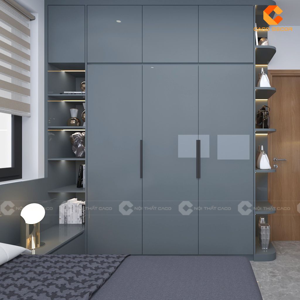 Cải Tạo Phòng Ngủ Với 25+ Mẫu Tủ Quần Áo Gỗ Công Nghiệp Đẹp 13
