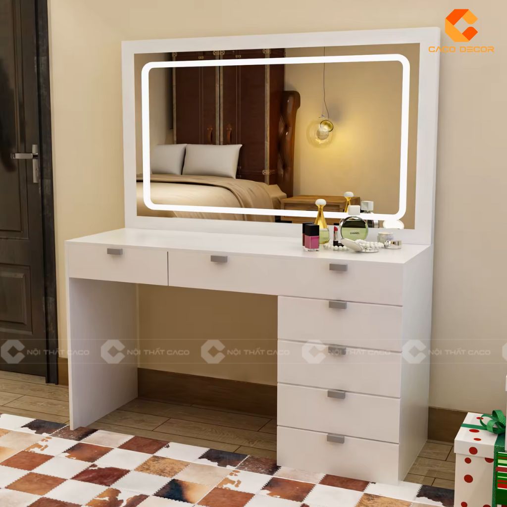 Có Nên Đặt Các Mẫu Bàn Trang Điểm Đối Diện Cửa Phòng Ngủ? 23