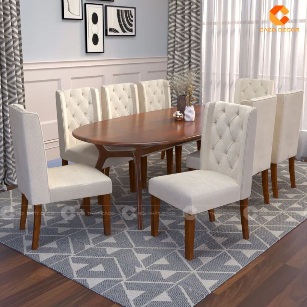 Chiều Cao Bàn Ăn Chuẩn Cho Bàn Tròn, Vuông, Chữ Nhật 21