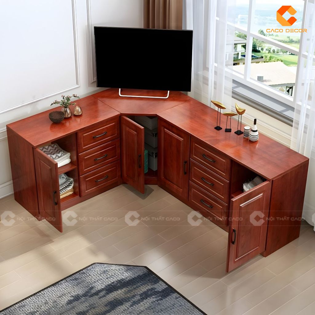 Đánh Giá Độ Bền Của Các Mẫu Kệ Tivi Gỗ Tự Nhiên 9