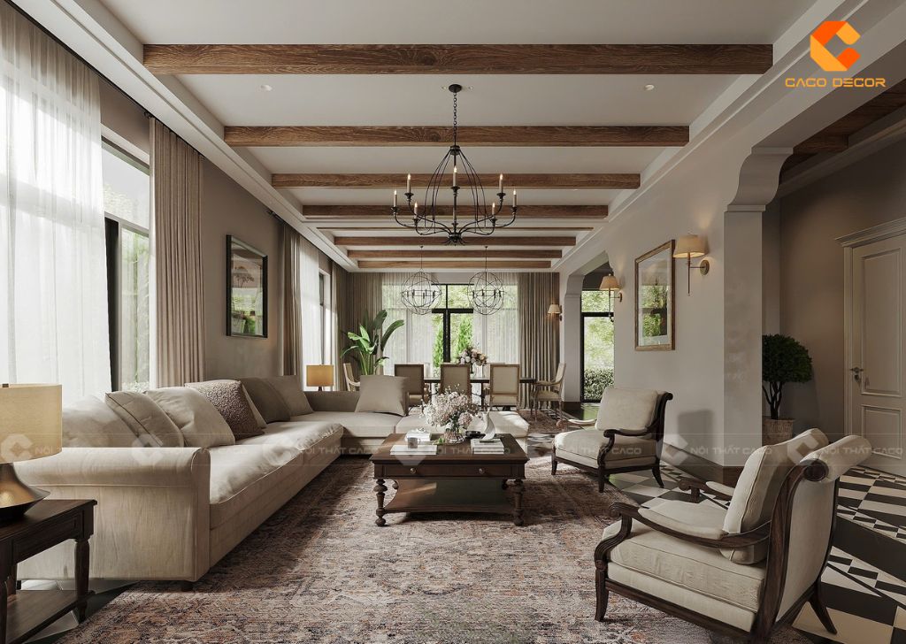 Mẫu thiết kế nội thất biệt thự đẹp