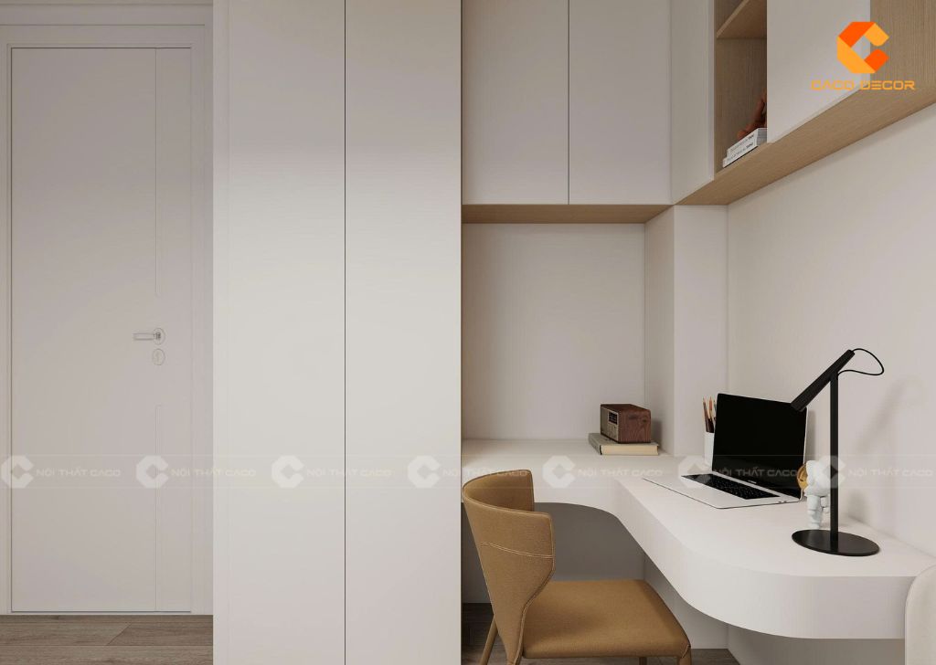 Thiết kế nội thất với các đường bo cong tinh tế