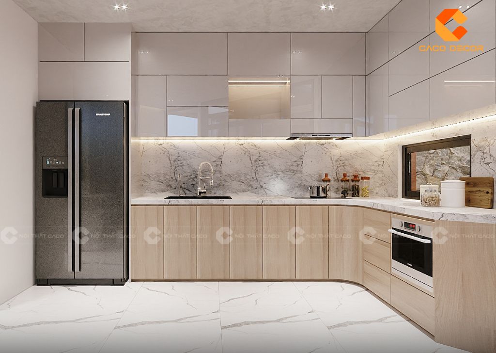 Tủ Bếp MDF Là Gì? Lý Do Nên Chọn Tủ Bếp Gỗ MDF Phủ Melamine 4