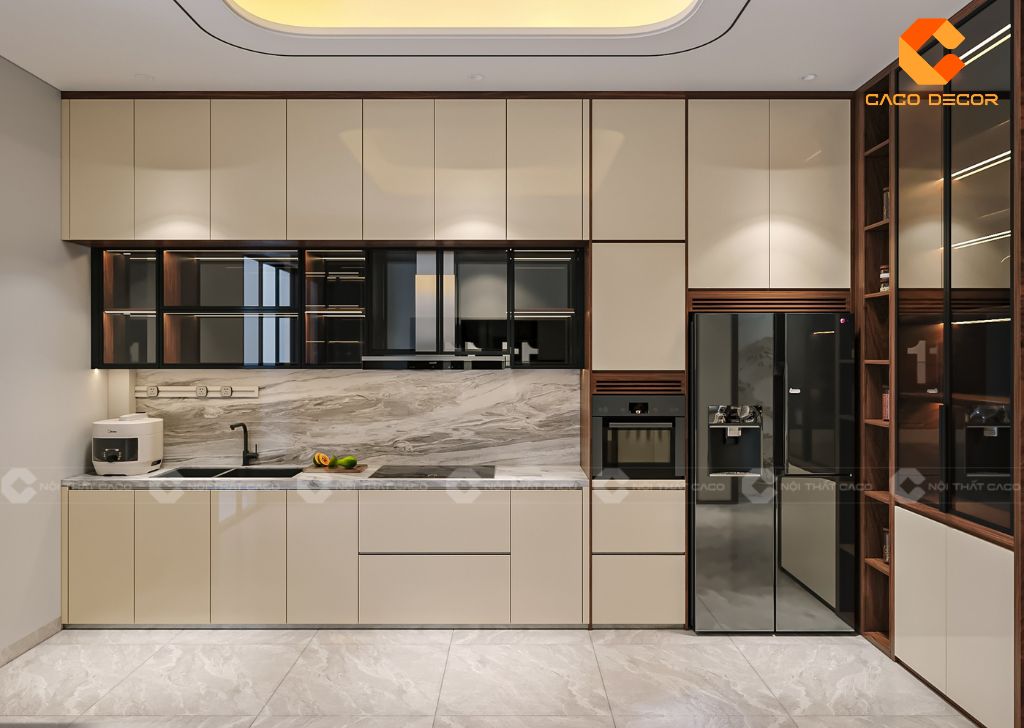 TOP 5 Yếu Tố Ảnh Hưởng Giá Tủ Bếp Gỗ Công Nghiệp 9