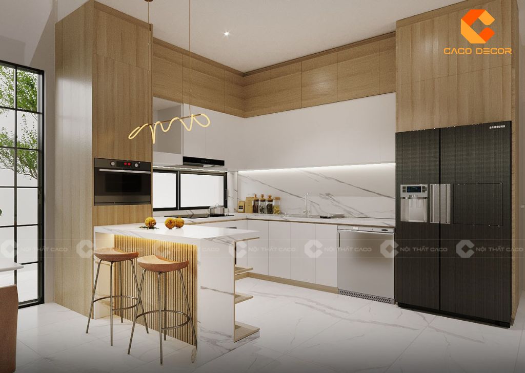 Tủ Bếp MDF Là Gì? Lý Do Nên Chọn Tủ Bếp Gỗ MDF Phủ Melamine 3