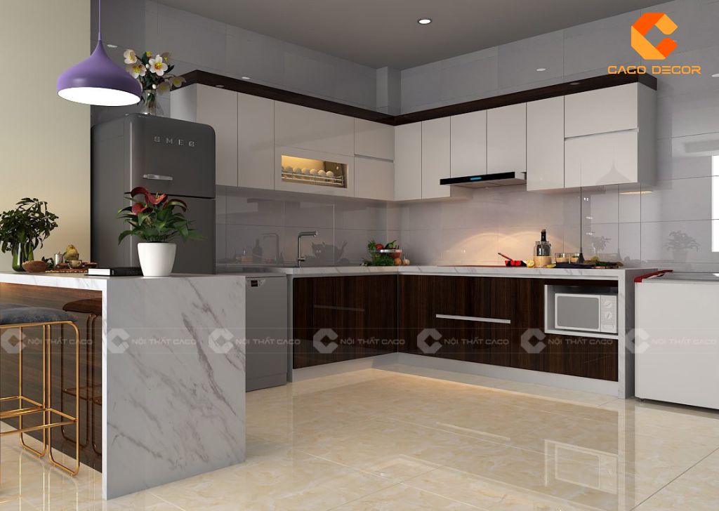 Tủ Bếp MDF Là Gì? Lý Do Nên Chọn Tủ Bếp Gỗ MDF Phủ Melamine 1