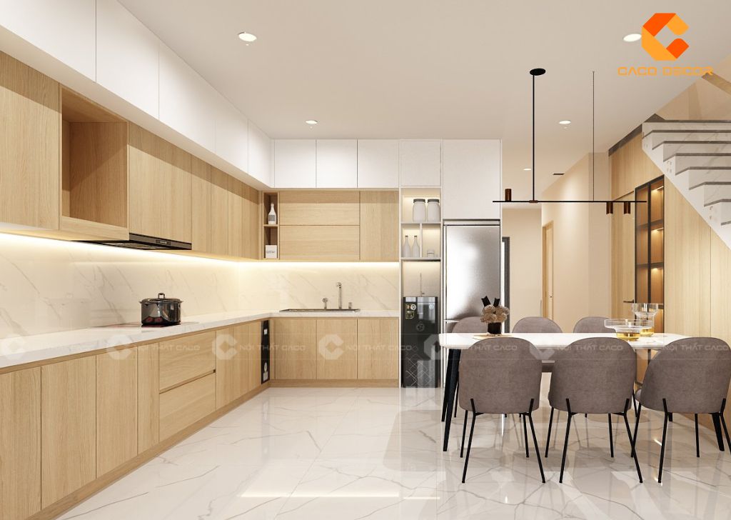 Tủ Bếp MDF Là Gì? Lý Do Nên Chọn Tủ Bếp Gỗ MDF Phủ Melamine 2