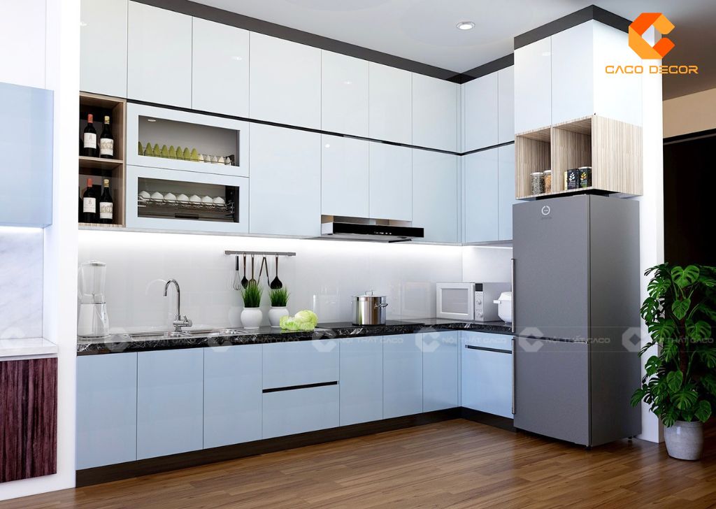 Tủ Bếp MDF Là Gì? Lý Do Nên Chọn Tủ Bếp Gỗ MDF Phủ Melamine 19