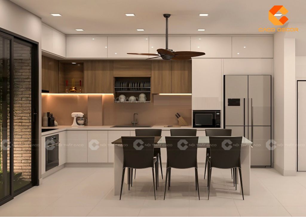 Tủ Bếp MDF Là Gì? Lý Do Nên Chọn Tủ Bếp Gỗ MDF Phủ Melamine 21