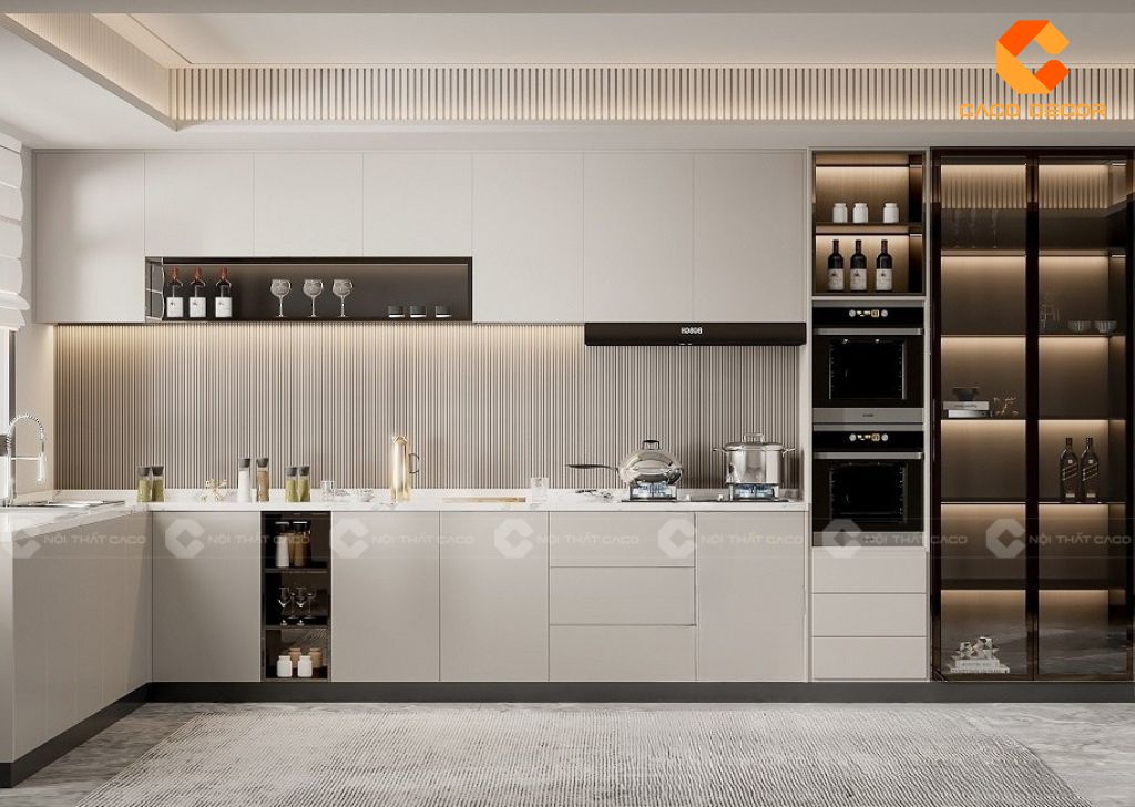 Tủ Bếp MDF Là Gì? Lý Do Nên Chọn Tủ Bếp Gỗ MDF Phủ Melamine 23