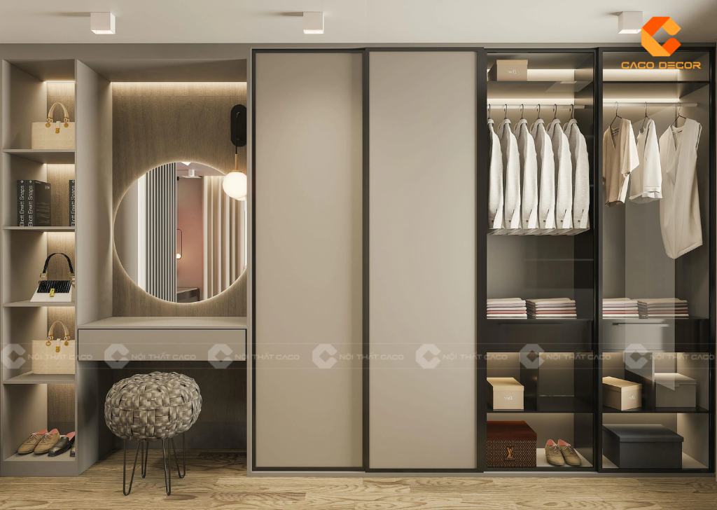 Biến Phòng Ngủ Thêm Đẳng Cấp Với Mẫu Thiết Kế Tủ Quần Áo Đẹp 16