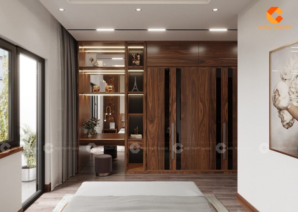 Biến Phòng Ngủ Thêm Đẳng Cấp Với Mẫu Thiết Kế Tủ Quần Áo Đẹp 18