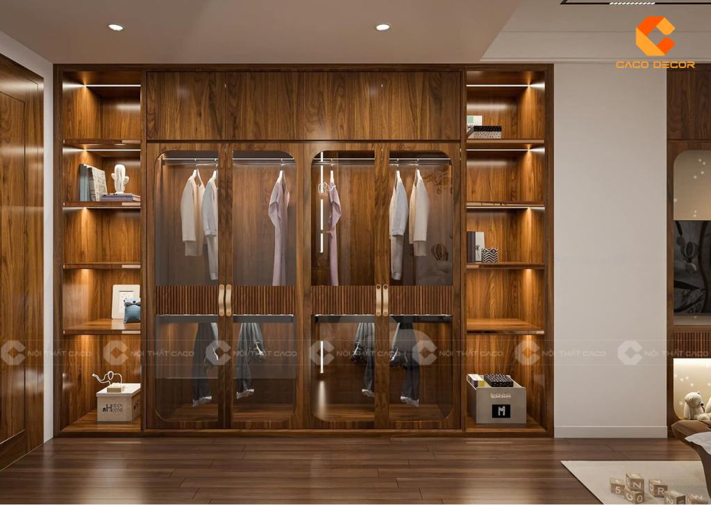 Biến Phòng Ngủ Thêm Đẳng Cấp Với Mẫu Thiết Kế Tủ Quần Áo Đẹp 14