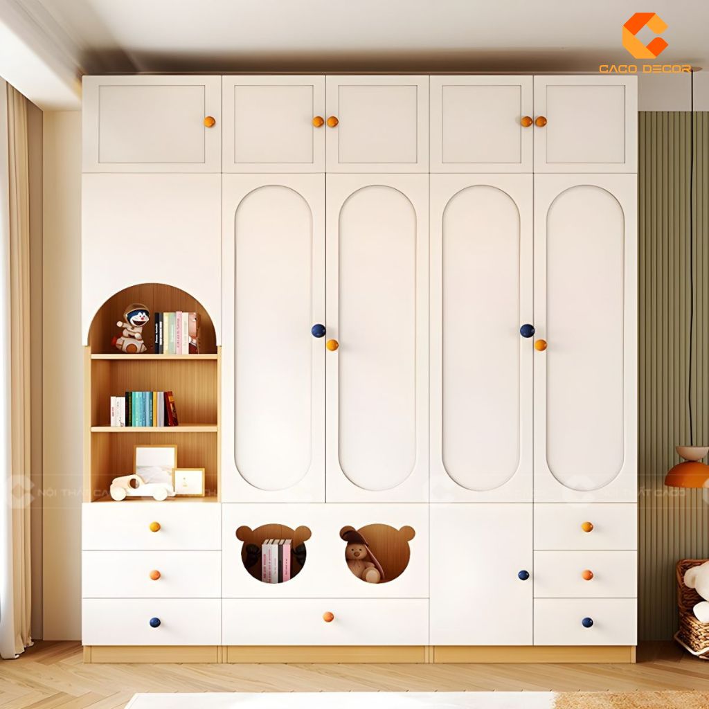 Tủ Trẻ Em Bằng Gỗ Và Nhựa - Chọn Loại Nào? 3