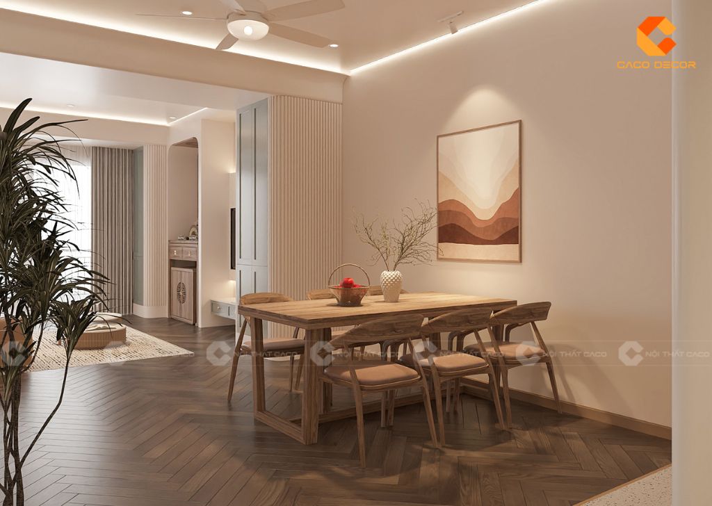 Thiết Kế Nội Thất Căn Hộ Phong Cách Wabi Sabi Hiện Đại 5