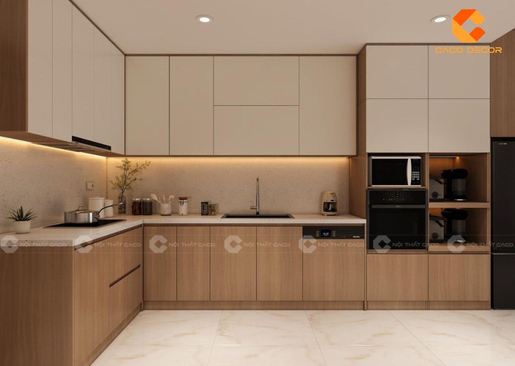 TOP 5 Yếu Tố Ảnh Hưởng Giá Tủ Bếp Gỗ Công Nghiệp 1