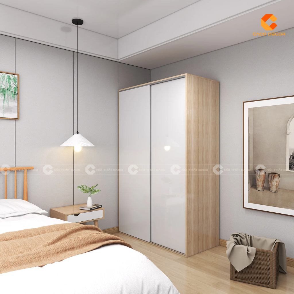 Tham Khảo Mẫu Tủ Quần Áo Cửa Lùa Mới Nhất Năm 2025 Cùng CaCo 12