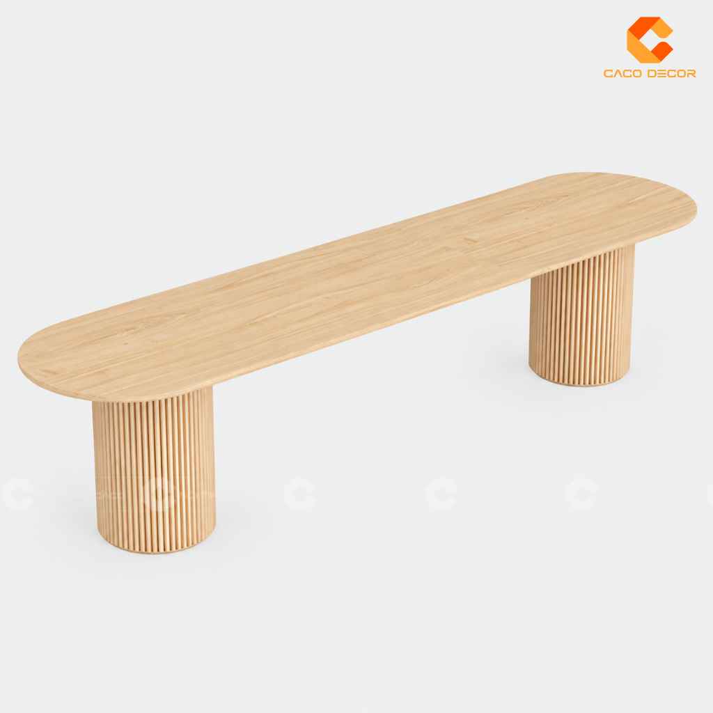 Bàn Ăn Gỗ Tự Nhiên BA074 Đẹp Sang, Thiết Kế Hiện Đại 7