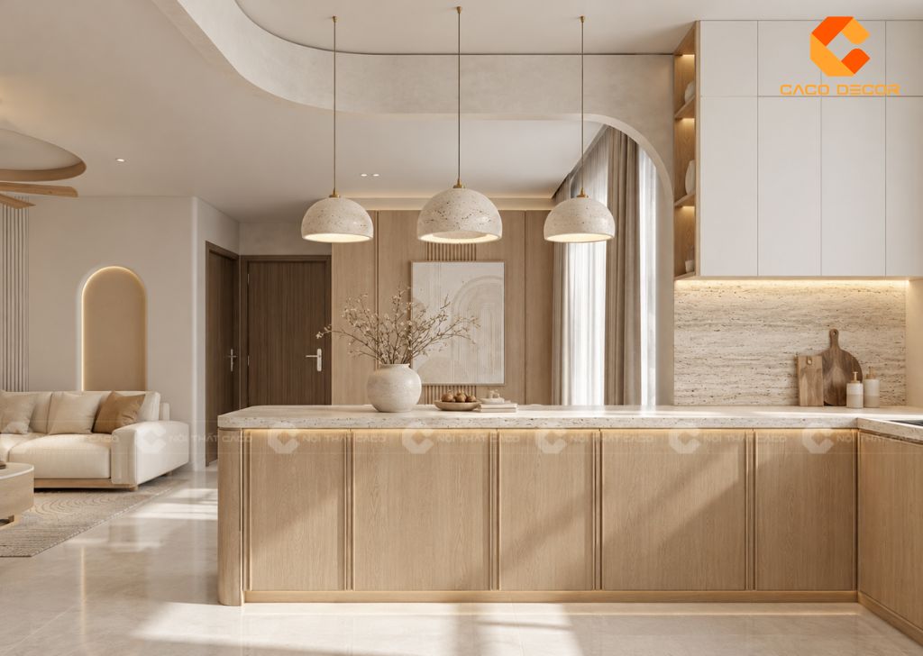 Thiết Kế Nội Thất Chung Cư 2 Phòng Ngủ Chị Tina Thảo 1
