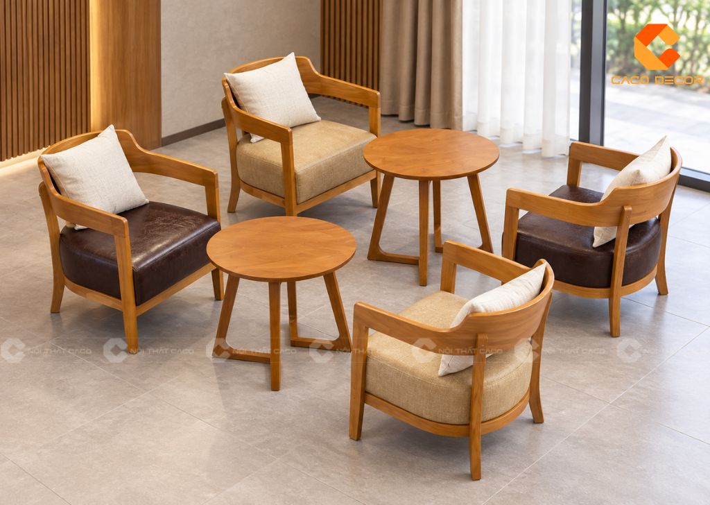 22+ Mẫu Bàn Ghế Quán Cafe Đẹp Hiện Đại Thu Hút Khách 2