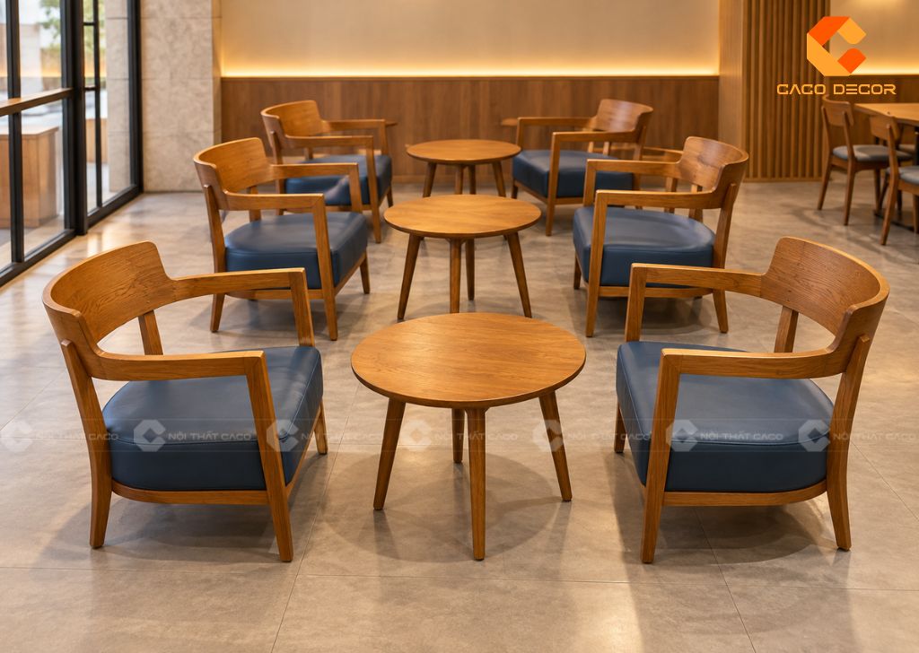 22+ Mẫu Bàn Ghế Quán Cafe Đẹp Hiện Đại Thu Hút Khách 8