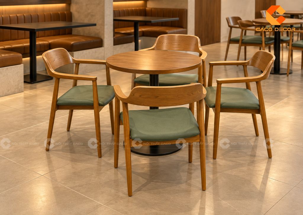 22+ Mẫu Bàn Ghế Quán Cafe Đẹp Hiện Đại Thu Hút Khách 14
