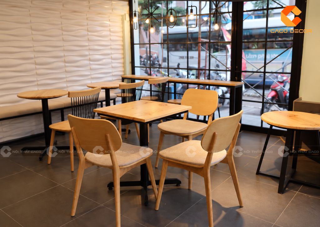 22+ Mẫu Bàn Ghế Quán Cafe Đẹp Hiện Đại Thu Hút Khách 3