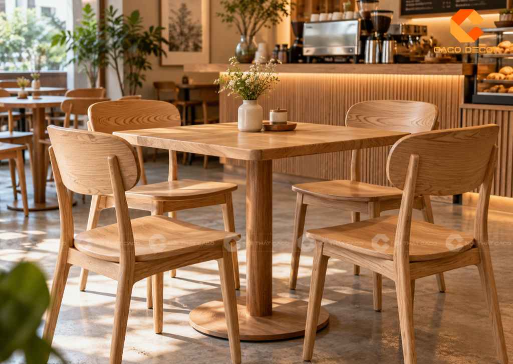 22+ Mẫu Bàn Ghế Quán Cafe Đẹp Hiện Đại Thu Hút Khách 13