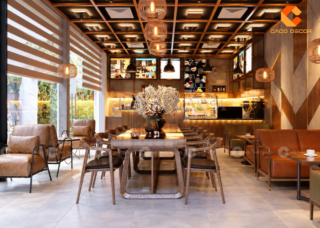 22+ Mẫu Bàn Ghế Quán Cafe Đẹp Hiện Đại Thu Hút Khách 9