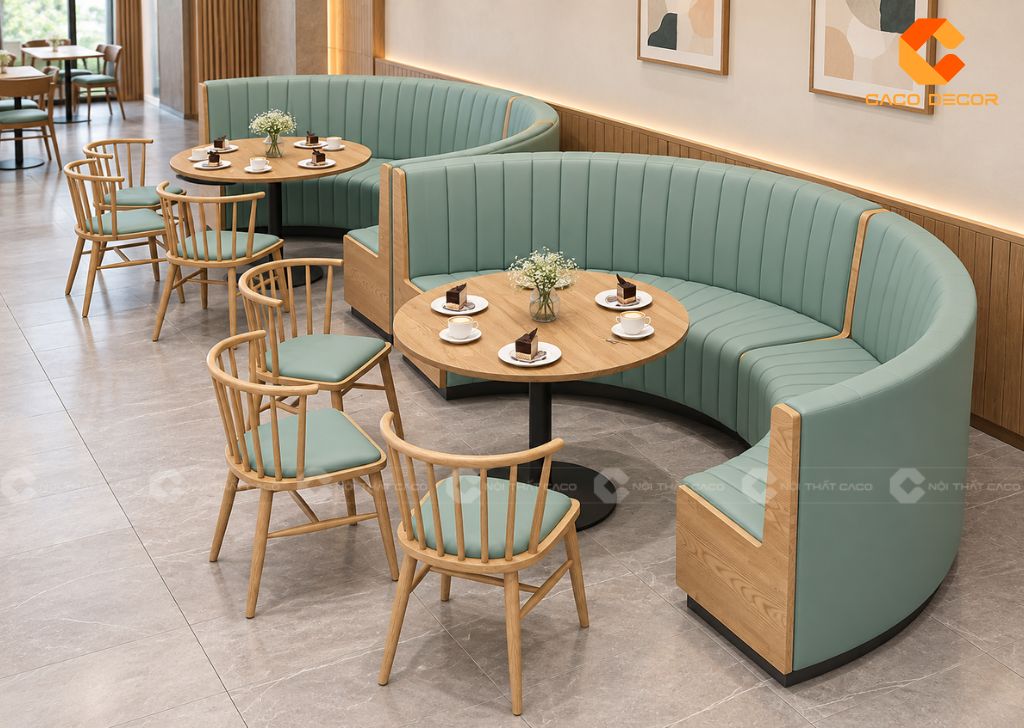 22+ Mẫu Bàn Ghế Quán Cafe Đẹp Hiện Đại Thu Hút Khách 12