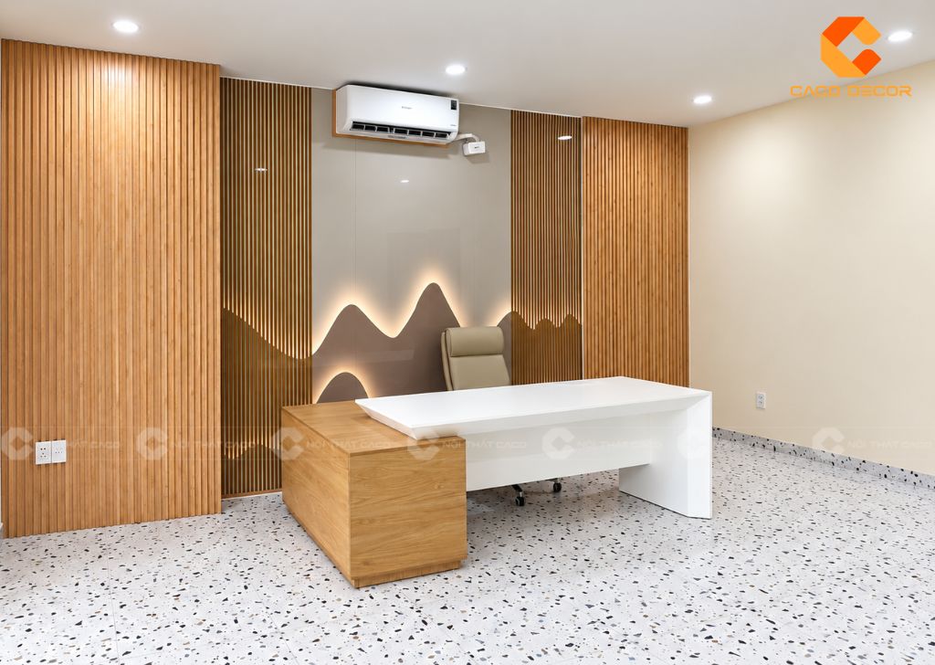 Bàn Giám Đốc Gỗ Công Nghiệp BGD071 Sang Trọng Hiện Đại 7