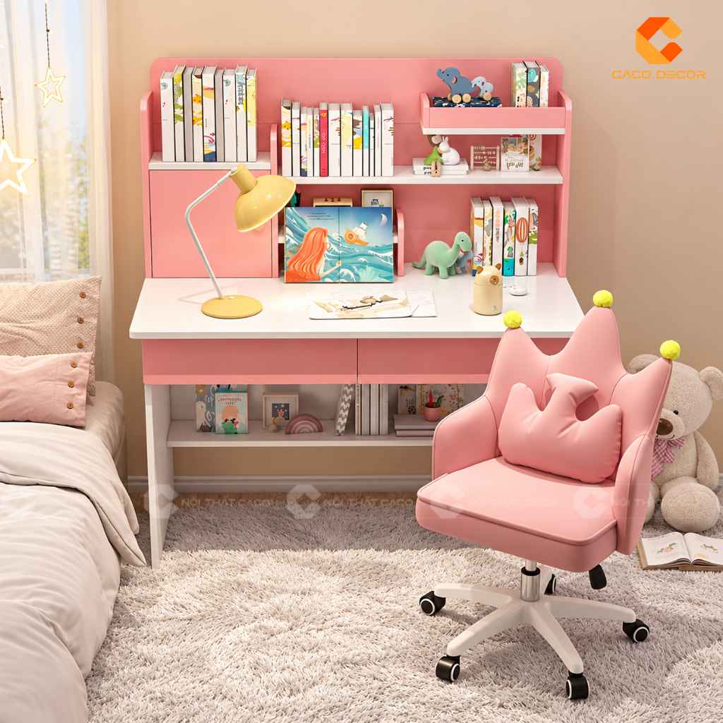 Bàn Học Trẻ Em Gỗ Công Nghiệp BHTE055 Hiện Đại Cho Bé 5