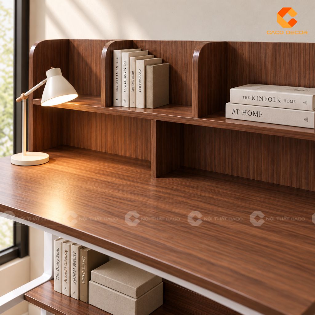 Bàn Học Trẻ Em Gỗ Công Nghiệp BHTE056 Màu Nâu Hiện Đại 1