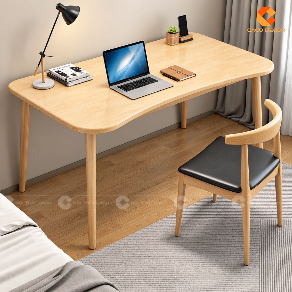 Bàn Học Trẻ Em Gỗ Công Nghiệp BHTE057 Bo Cong Hiện Đại 7