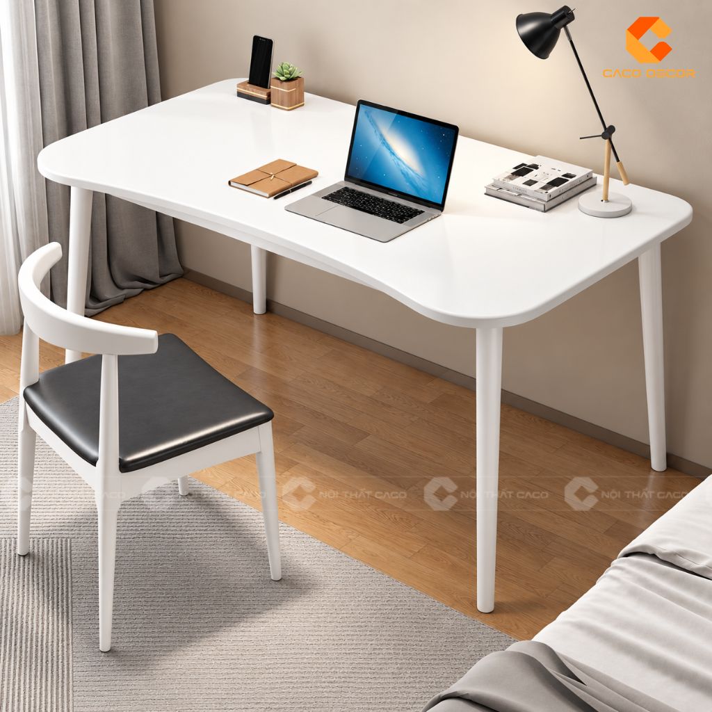 Bàn Học Trẻ Em Gỗ Công Nghiệp BHTE057 Bo Cong Hiện Đại 4