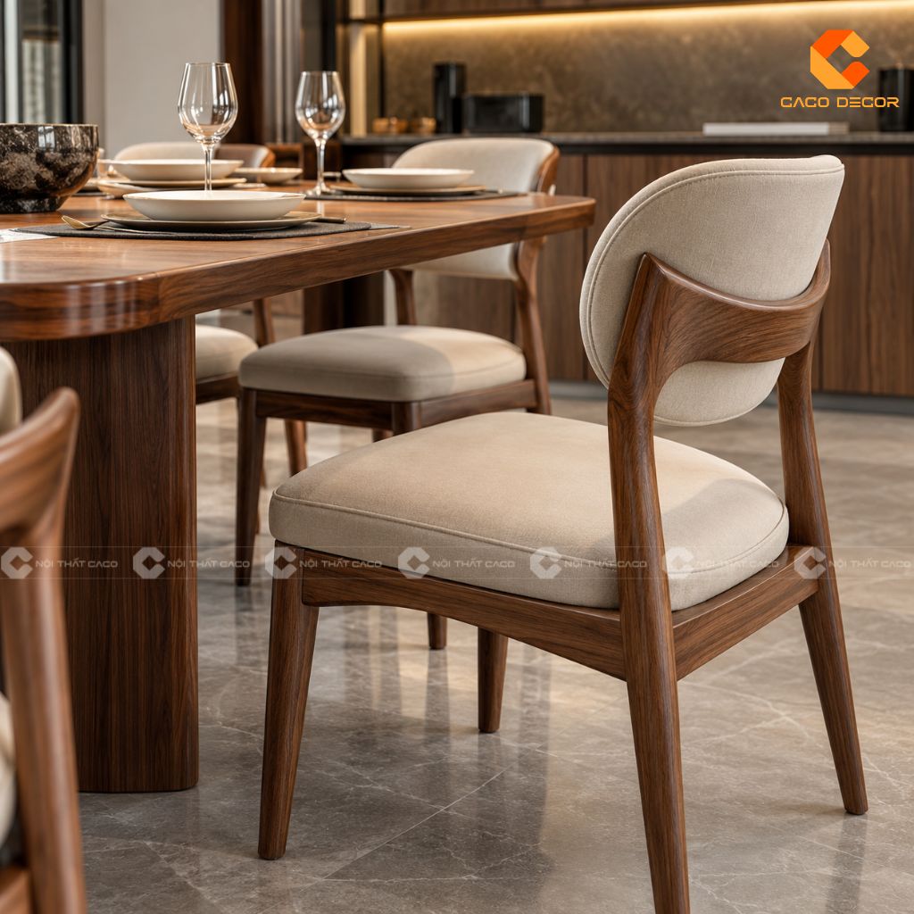 Mẫu Bàn Ăn Gỗ Đẹp: Gợi Ý Cho Chung Cư, Nhà Phố, Biệt Thự 5