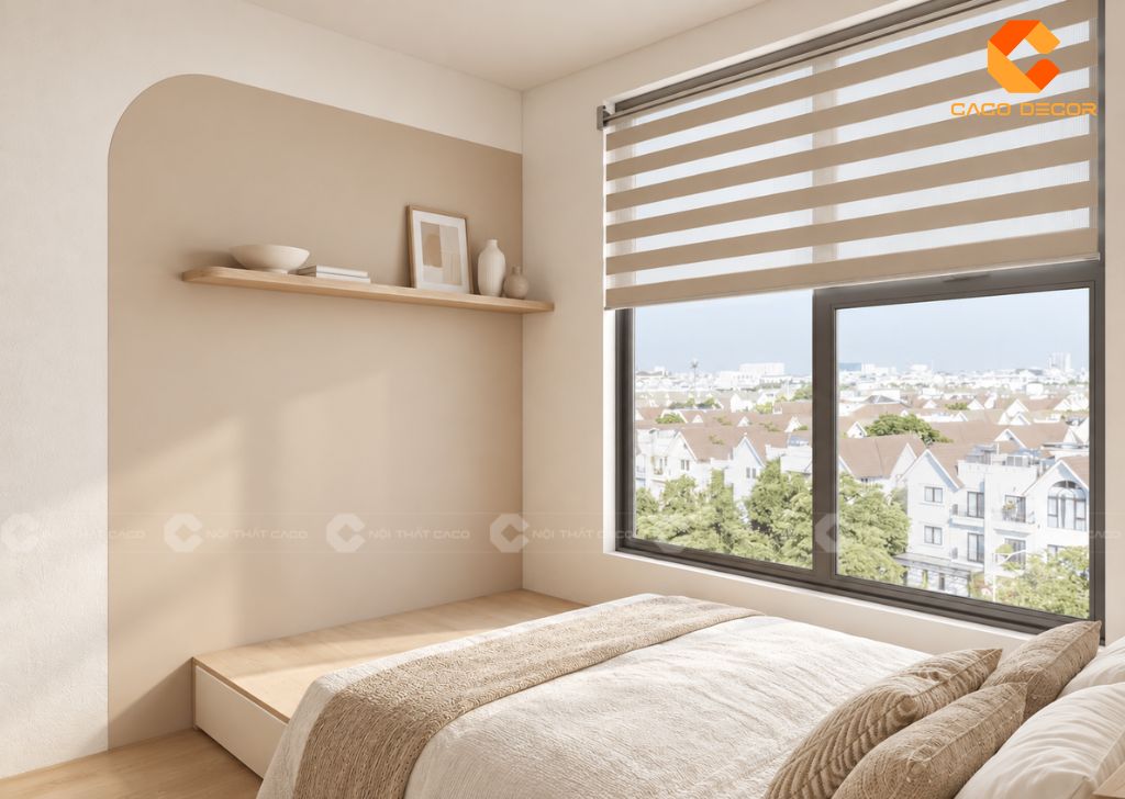 Thiết Kế Nội Thất Chung Cư 2 Phòng Ngủ Chị Tina Thảo 5