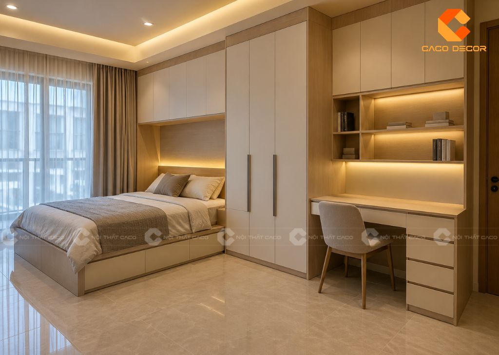 Combo Nội Thất Phòng Ngủ Gỗ Công Nghiệp Giá Rẻ Đón Tết 2027 10