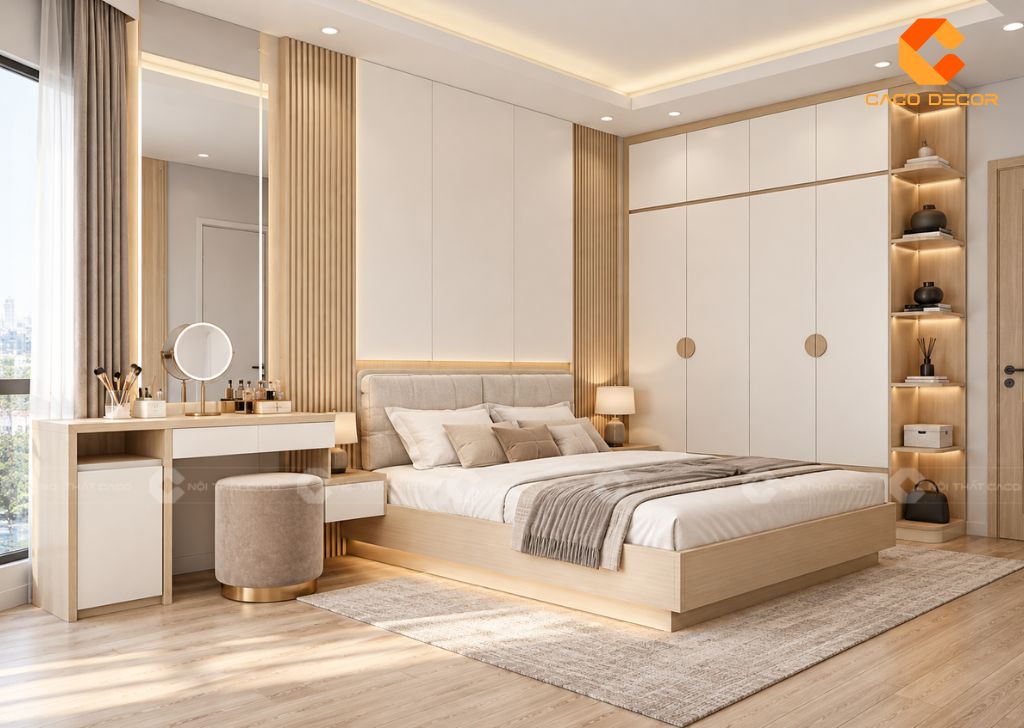 Combo Nội Thất Phòng Ngủ Gỗ Công Nghiệp Giá Rẻ Đón Tết 2027 12