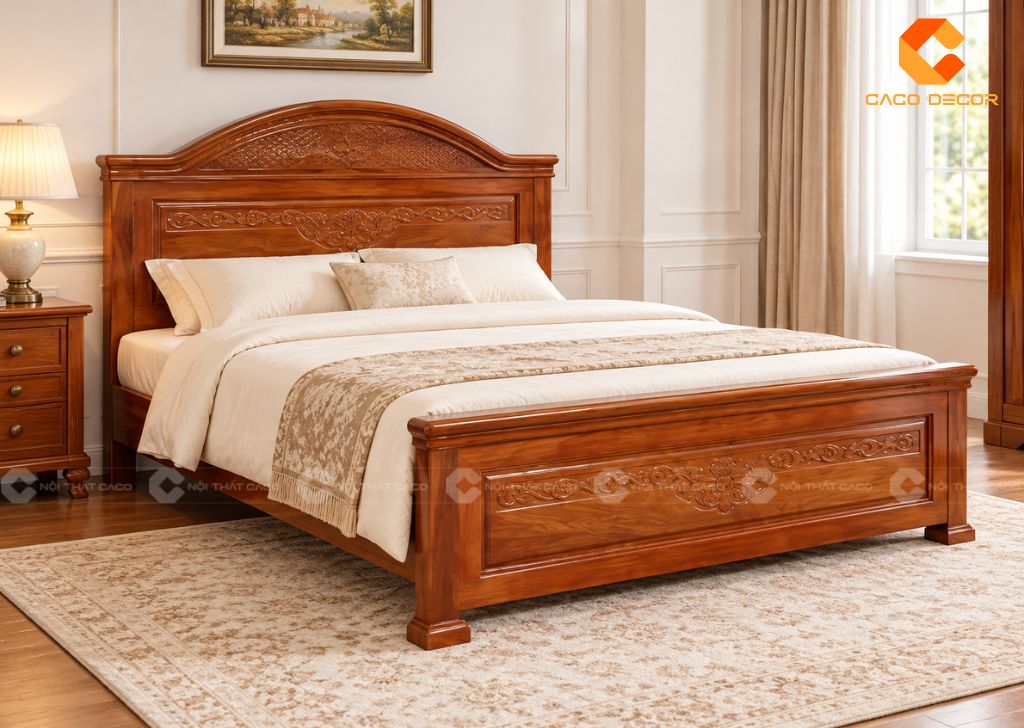 Mua Giường Gỗ Tự Nhiên Giá Rẻ TPHCM Ở Đâu Bền, Có Bảo Hành? 16