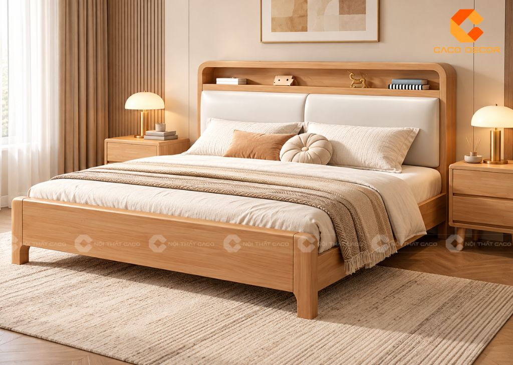 Mua Giường Gỗ Tự Nhiên Giá Rẻ TPHCM Ở Đâu Bền, Có Bảo Hành? 23