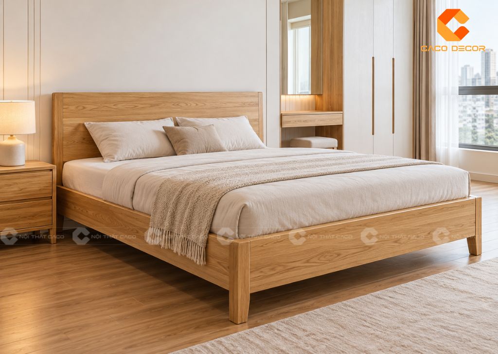 Mua Giường Gỗ Tự Nhiên Giá Rẻ TPHCM Ở Đâu Bền, Có Bảo Hành? 20