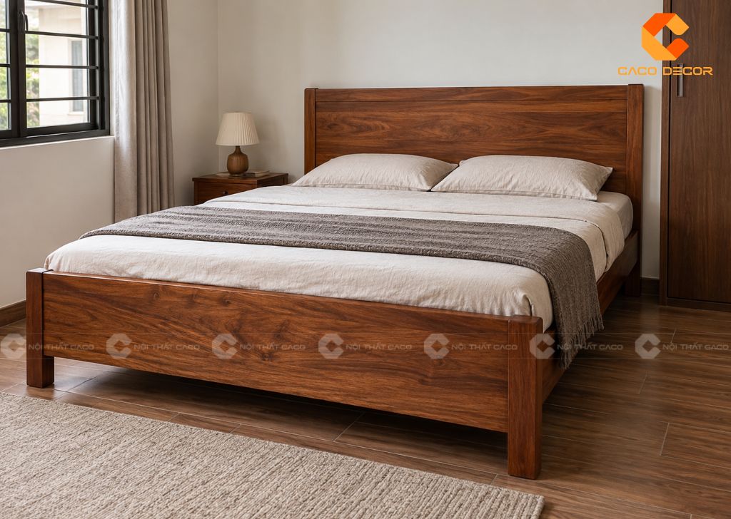 Mua Giường Gỗ Tự Nhiên Giá Rẻ TPHCM Ở Đâu Bền, Có Bảo Hành? 5